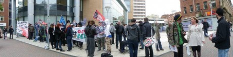 #OccupyBelfast: Anti-capitalist protestors in Belfast