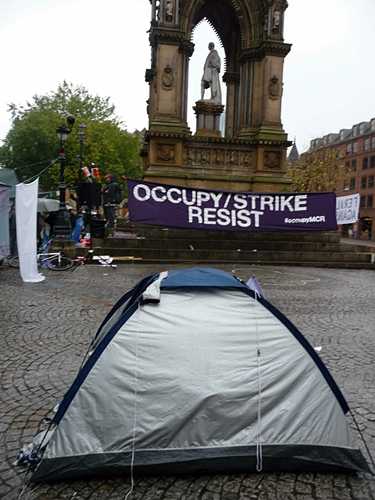 Occupy Strike Resist - occupations come to Manchester, UK
