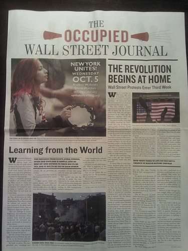 The OCCUPIED Wall Street Journal - PDF coming soon
