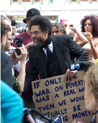 Cornell West: you got me spiritually breakdancing, dont be afraid to say REVOLUTION