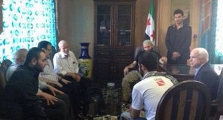 Photo 1: McCain meets top al Qaeda terrorist leader