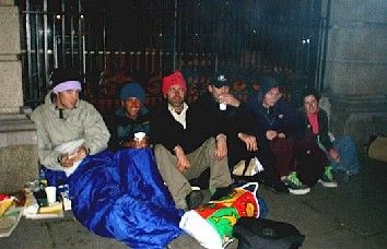 sleepout outside the Dail c/o elaine