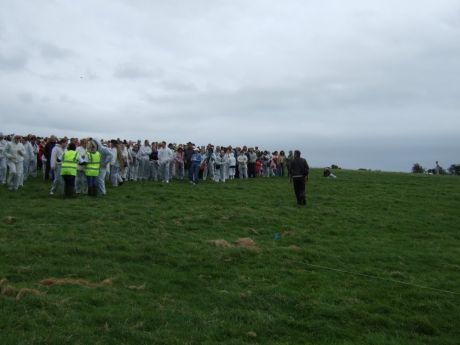 The crowd 