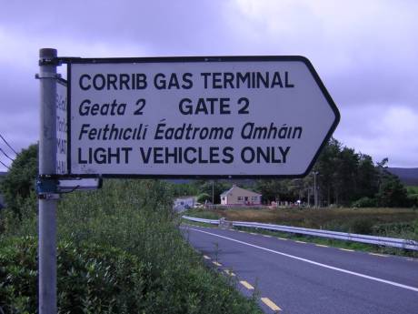 Gate 2 sign post