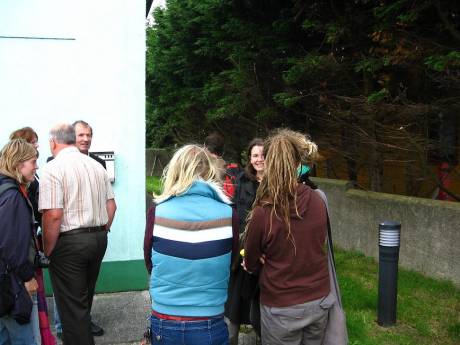 Click on image to see full-sized version Protesters and supporters gather for the court hearing at Ballycroy on Thursday Sept 13th