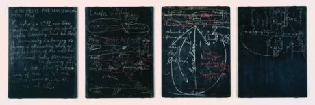 Joesph Beuy's Blackboards. [Tate Collection]