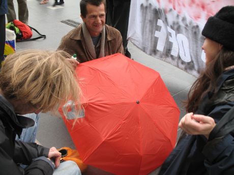 brolly banner making