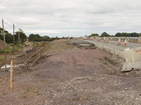 Cars drive over Sacred burial Ground at Collierstown 