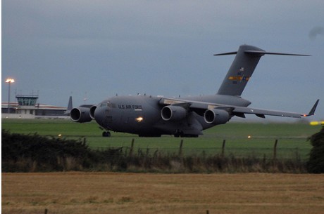 01-0189 C-17A US Air Force Baldonel Ireland