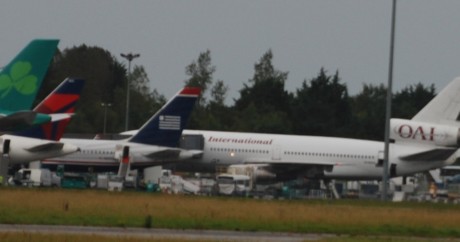 OMNI Troop Carrier warplane at Shannon 19Sept09