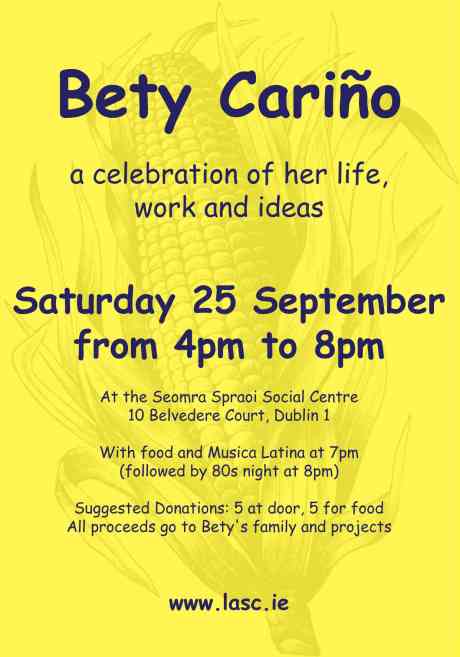 Bety Cario flyer