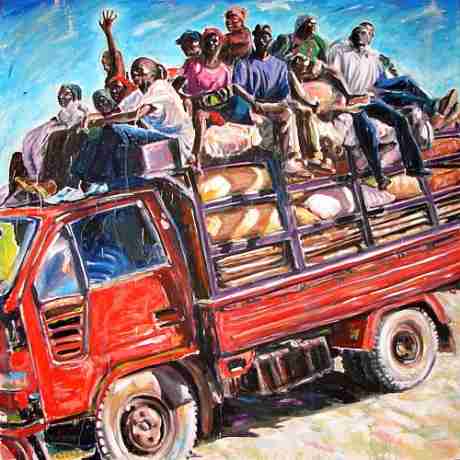 Click on image to see full-sized version Hommage à Haiti