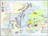 Map of oil and gas exploration in Irish territory